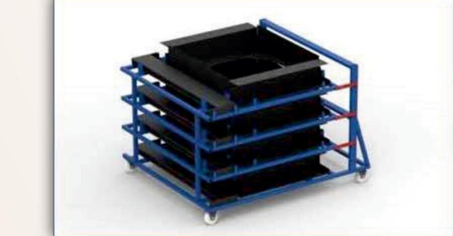 Mold Storage Trolley